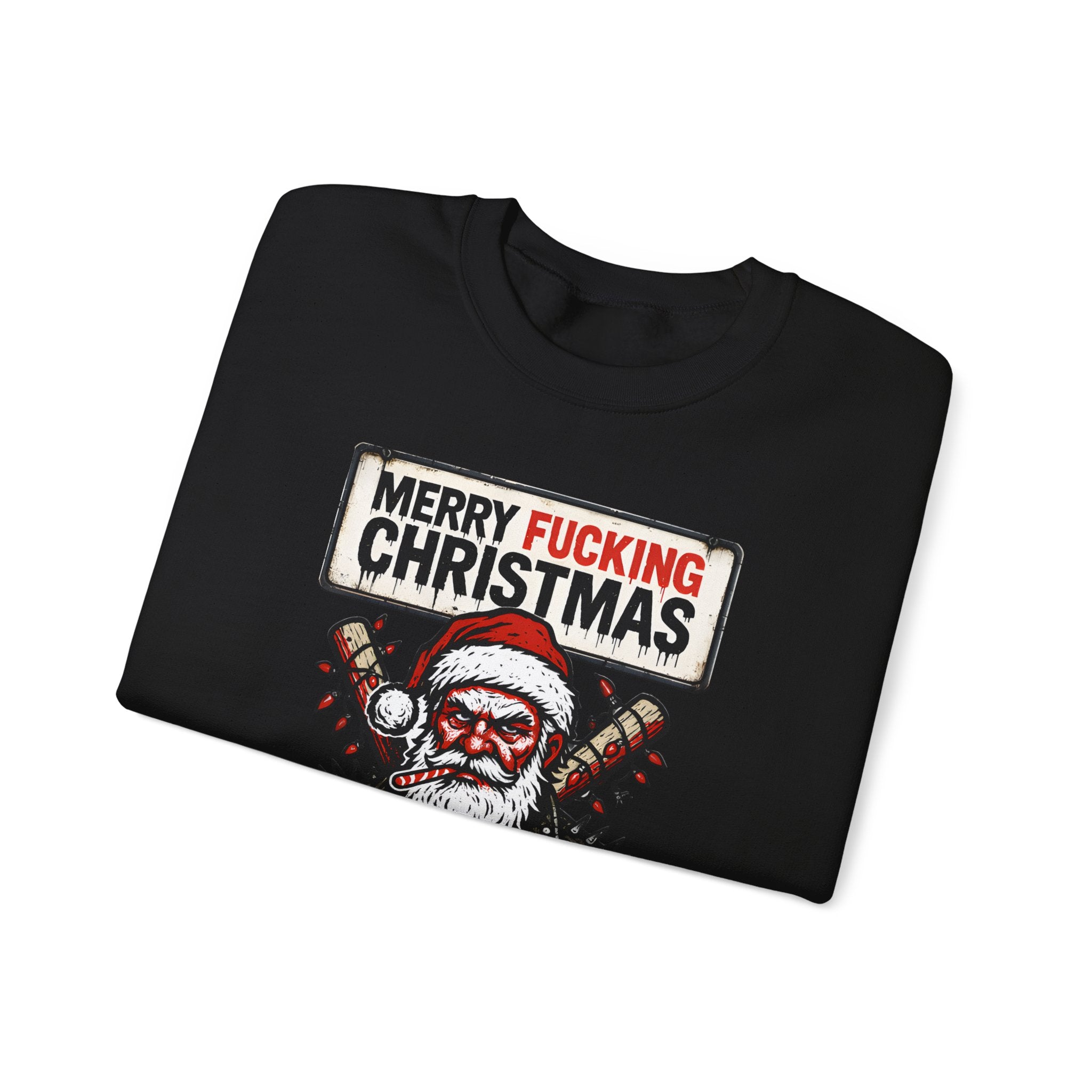 Crewneck Sweatshirt - "Merry Fucking Christmas"