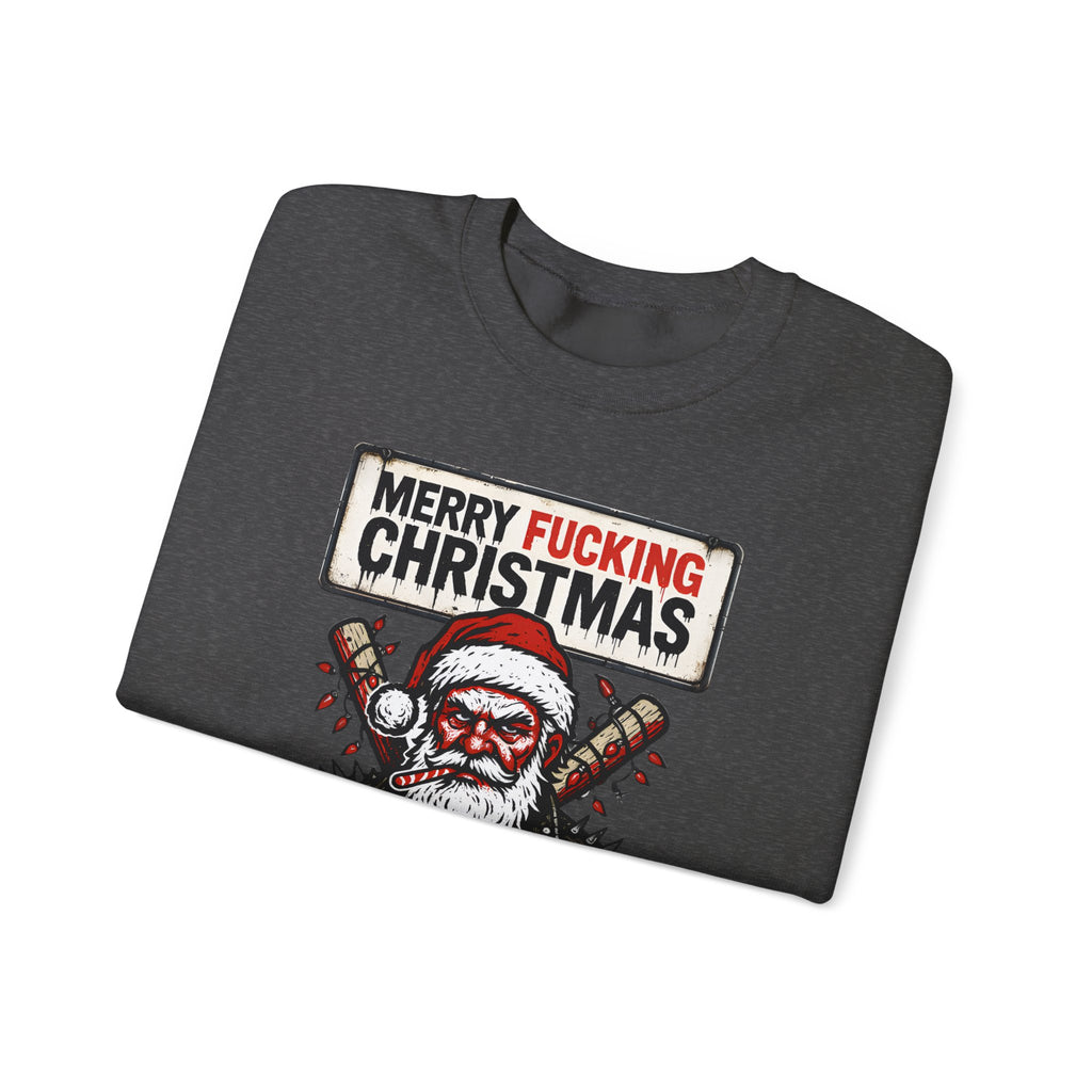 Crewneck Sweatshirt - "Merry Fucking Christmas"