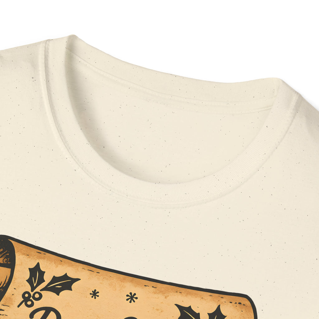 T-Shirt - "Dear Santa, Do Not Give Me a Cigarette No Matter What I Say"