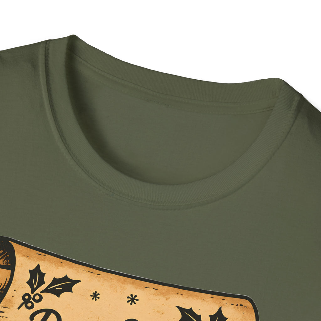 T-Shirt - "Dear Santa, Do Not Give Me a Cigarette No Matter What I Say"