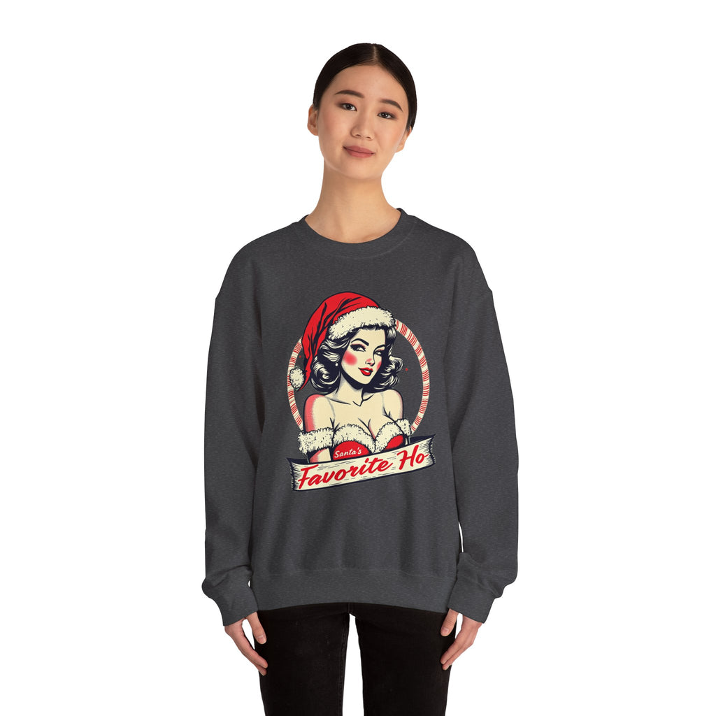 Crewneck Sweatshirt - "Santa's Favorite Ho"