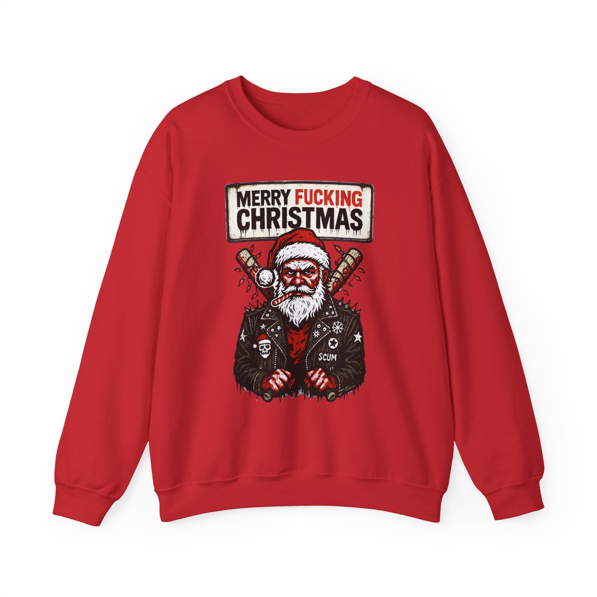 Crewneck Sweatshirt - "Merry Fucking Christmas"
