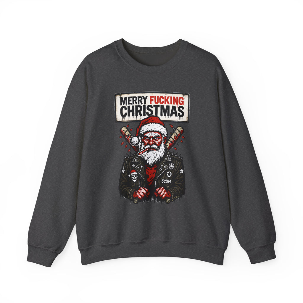 Crewneck Sweatshirt - "Merry Fucking Christmas"