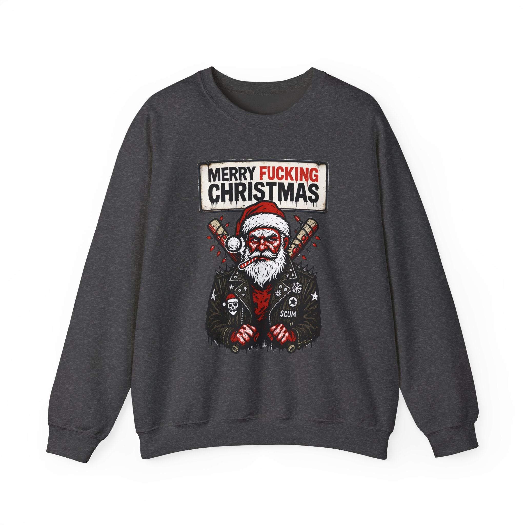 Crewneck Sweatshirt - "Merry Fucking Christmas"