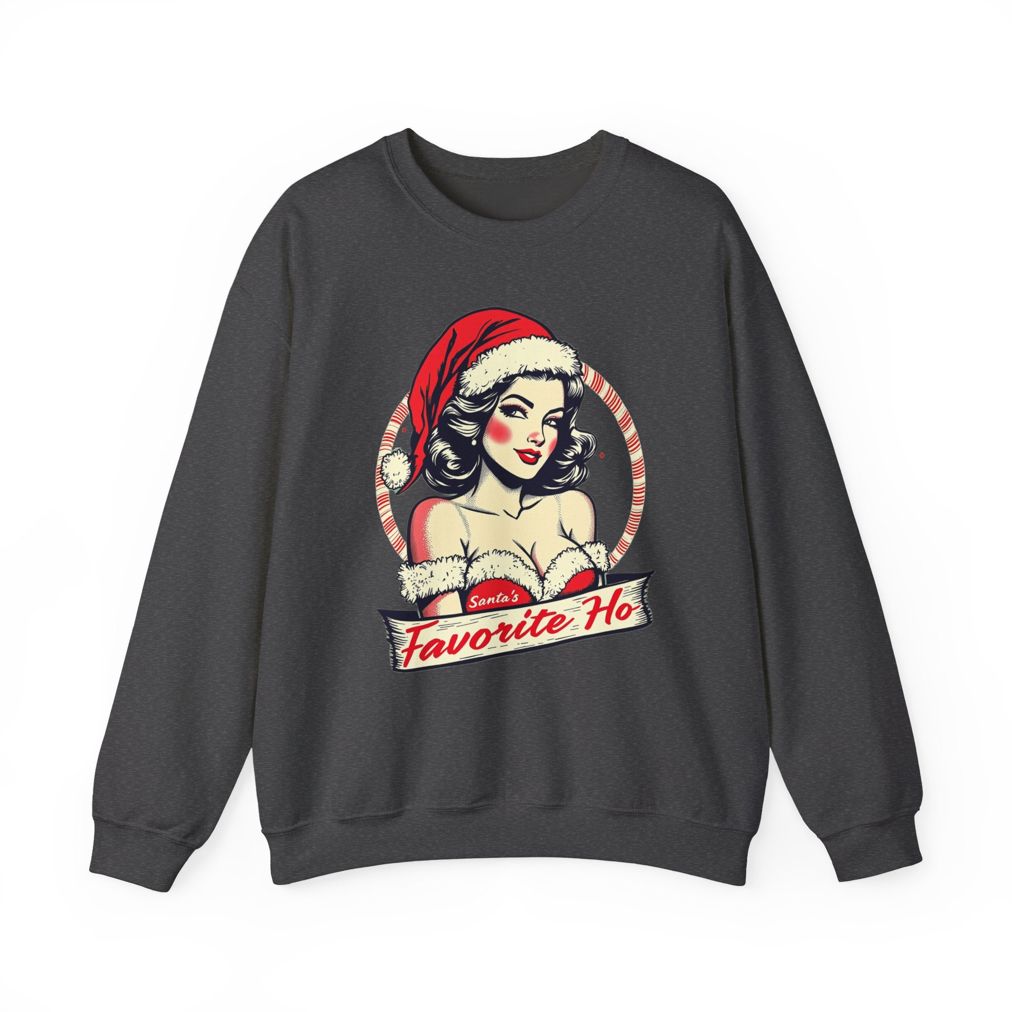 Crewneck Sweatshirt - "Santa's Favorite Ho"