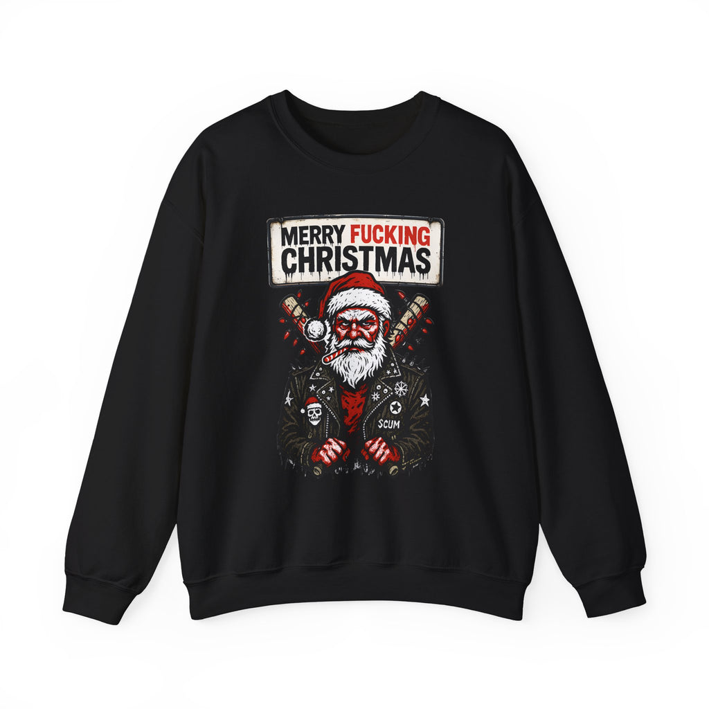 Crewneck Sweatshirt - "Merry Fucking Christmas"