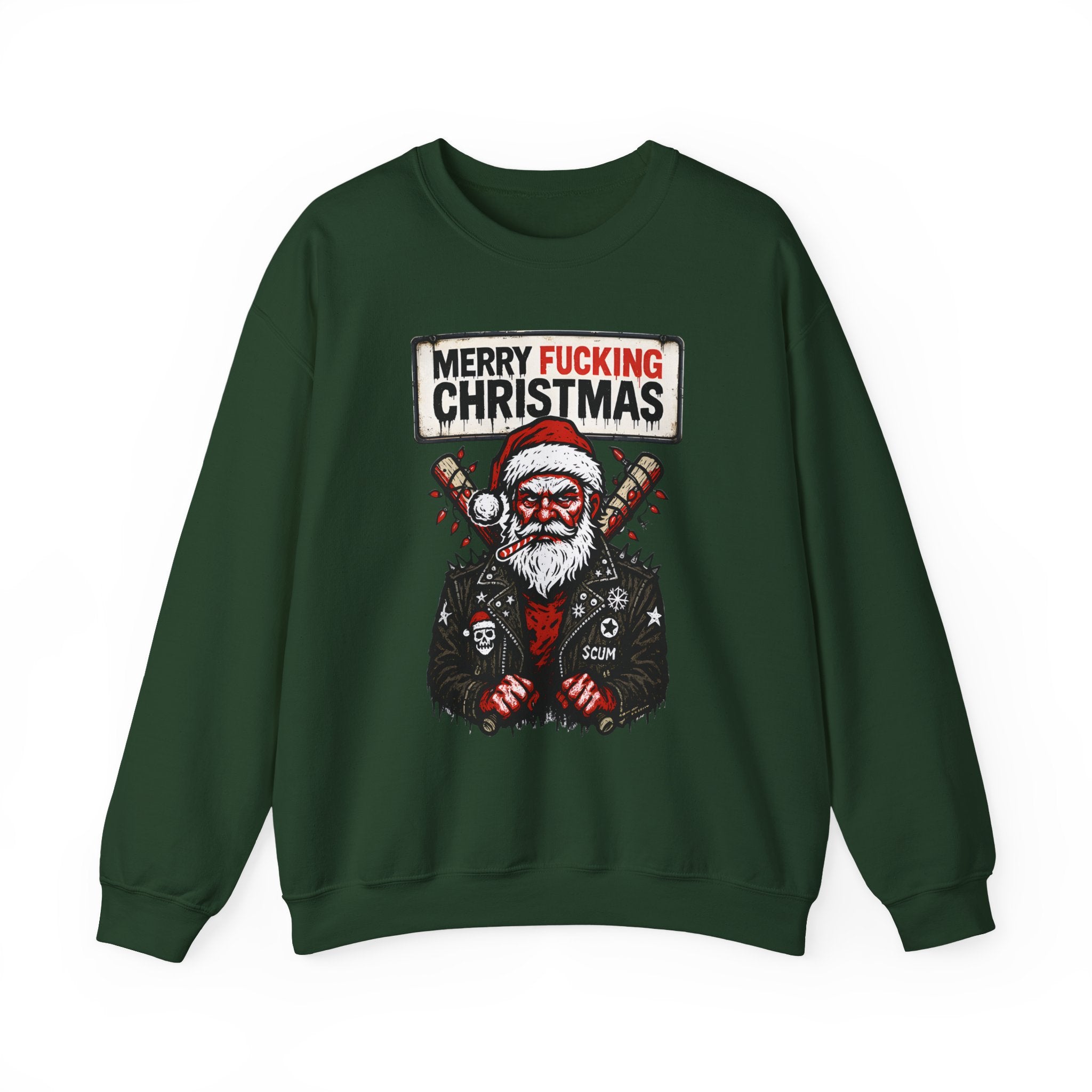 Crewneck Sweatshirt - "Merry Fucking Christmas"