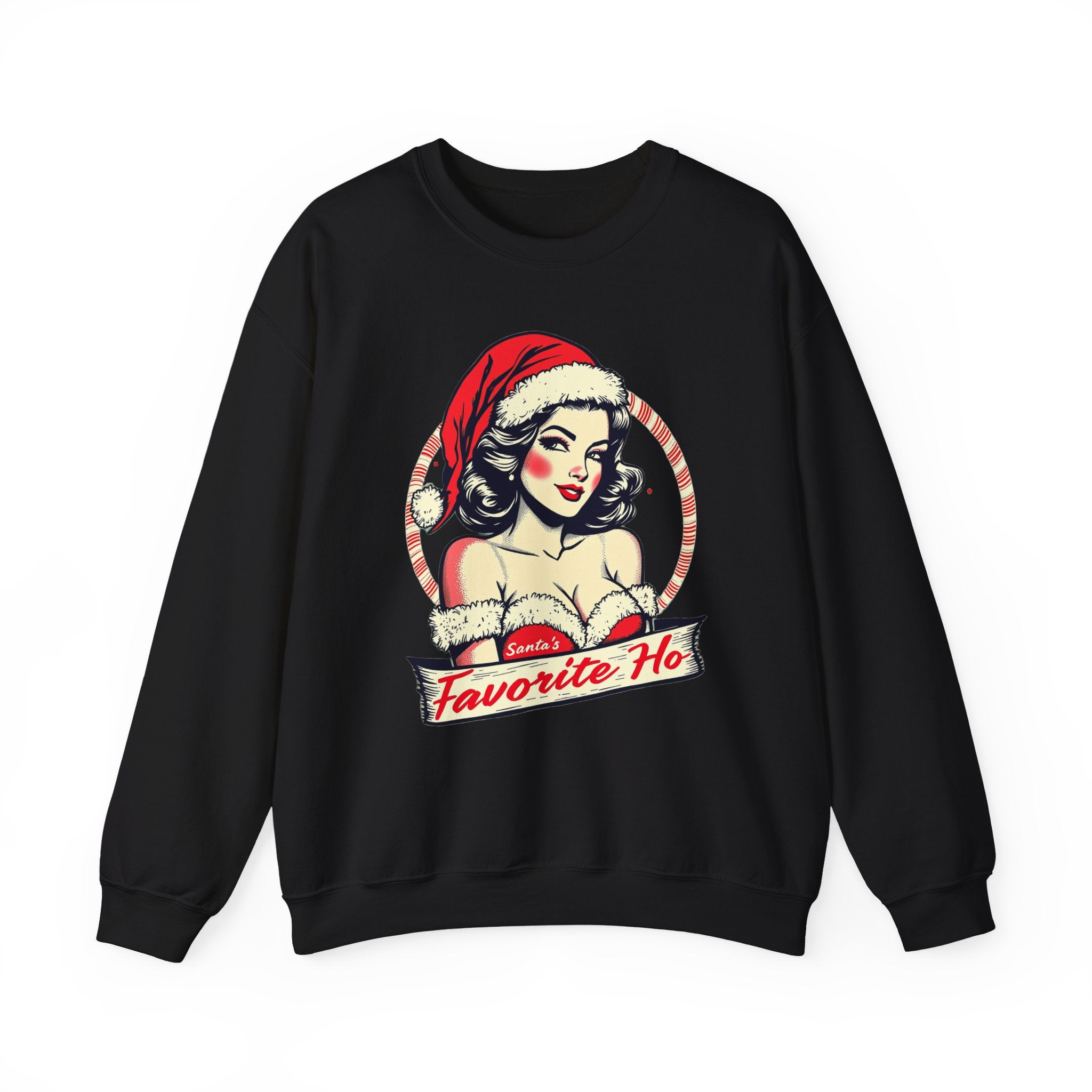 Crewneck Sweatshirt - "Santa's Favorite Ho"