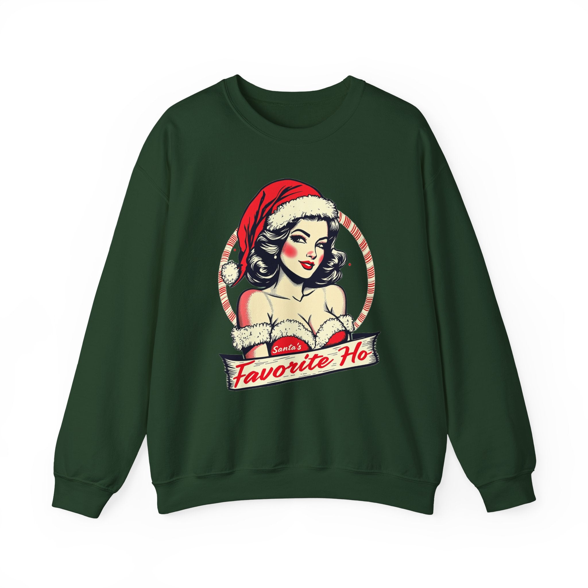 Crewneck Sweatshirt - "Santa's Favorite Ho"